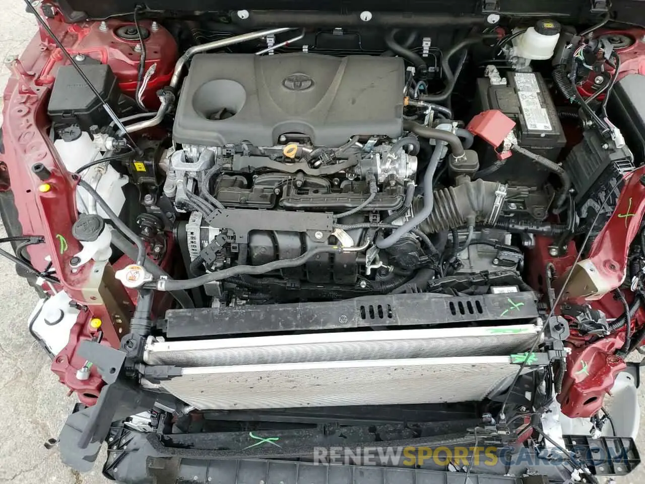 11 fotografías del automóvil dañado 2T3S1RFVXRW476147 TOYOTA RAV4 2024
