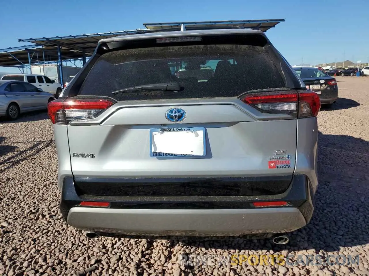 6 fotografías del automóvil dañado 2T3T6RFV8RW075699 TOYOTA RAV4 2024