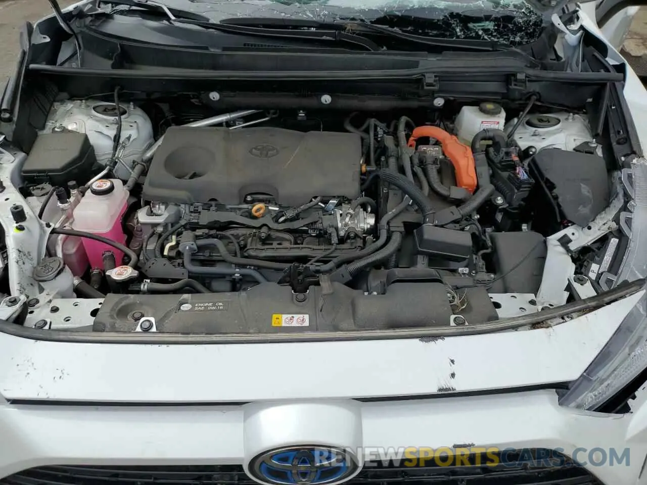 13 fotografías del automóvil dañado 2T3T6RFV9RW057454 TOYOTA RAV4 2024
