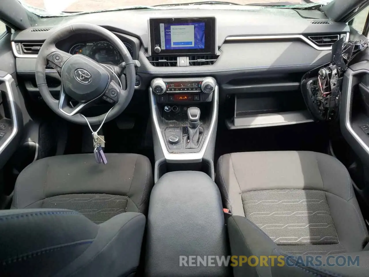 8 fotografías del automóvil dañado 2T3T6RFV9RW057454 TOYOTA RAV4 2024