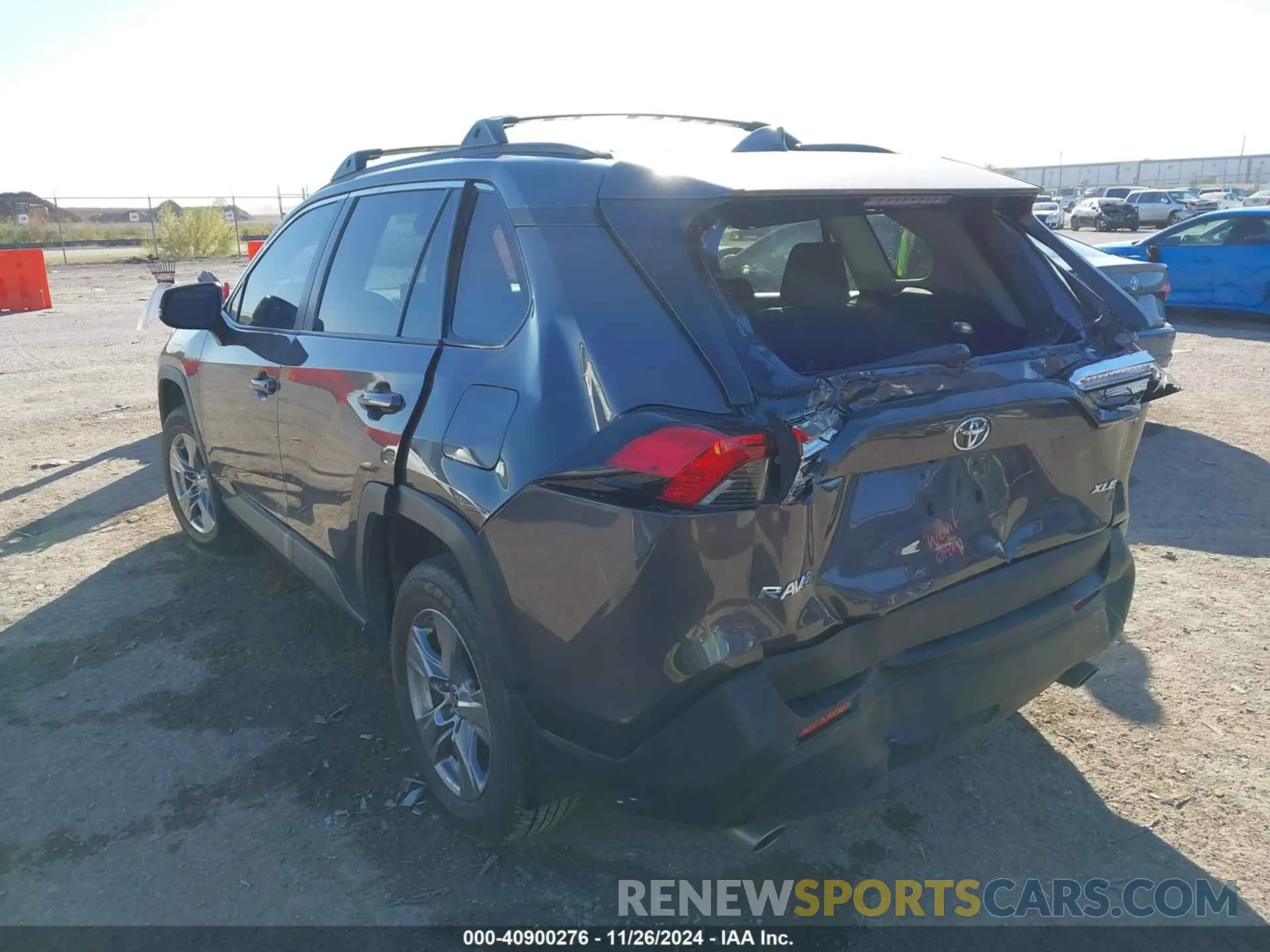 3 fotografías del automóvil dañado 2T3W1RFV0RC254171 TOYOTA RAV4 2024