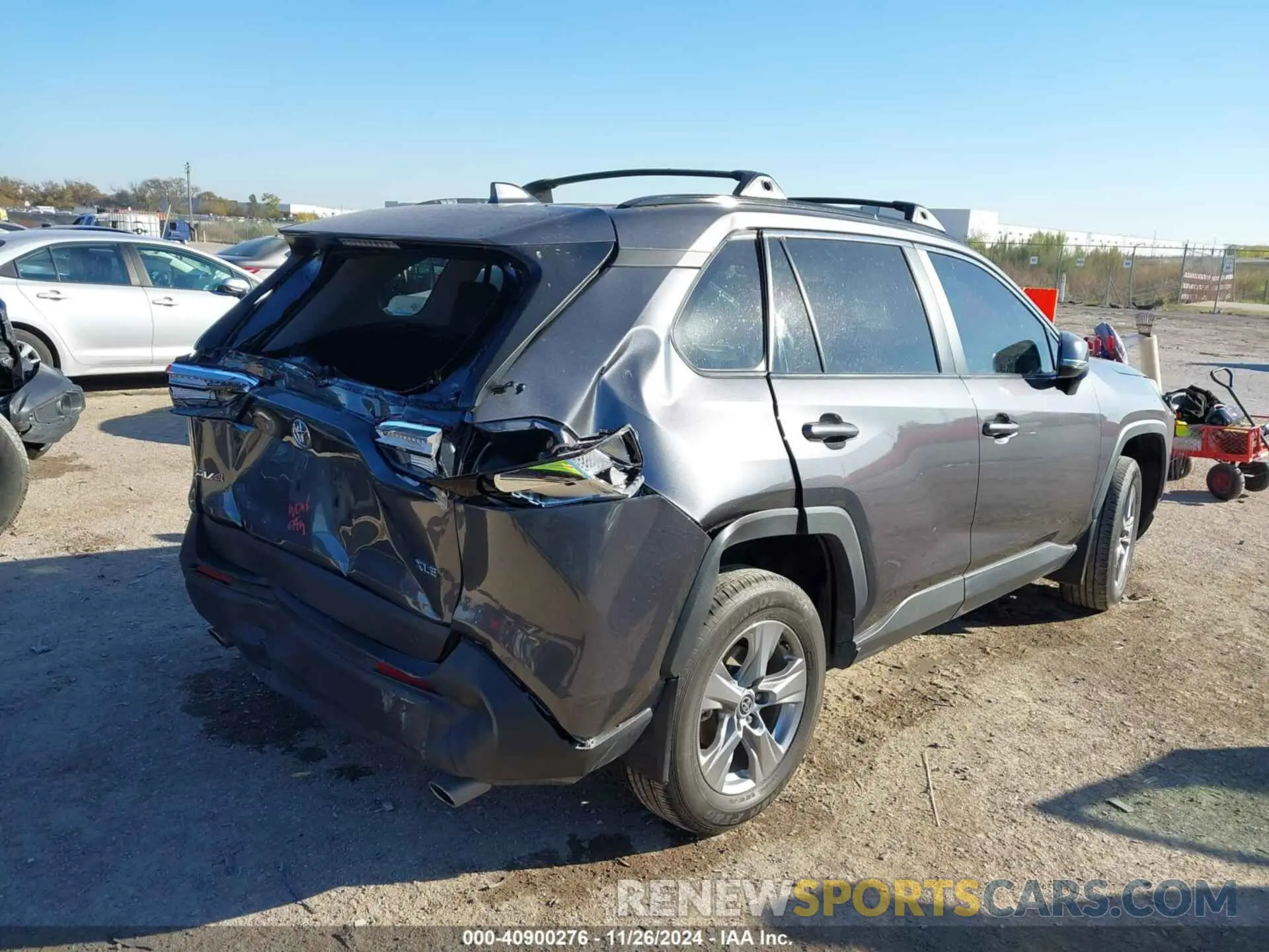 4 fotografías del automóvil dañado 2T3W1RFV0RC254171 TOYOTA RAV4 2024