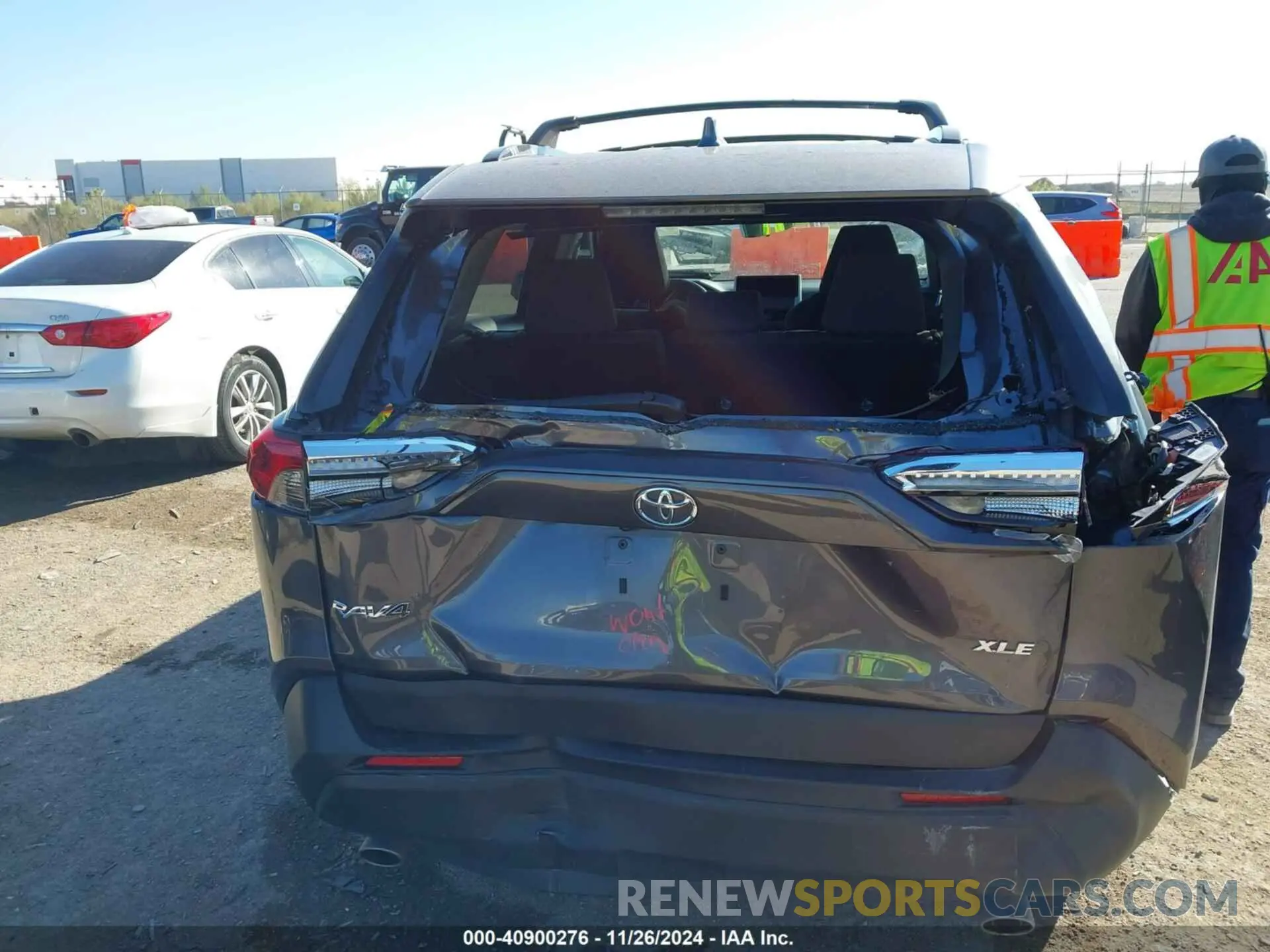 6 fotografías del automóvil dañado 2T3W1RFV0RC254171 TOYOTA RAV4 2024