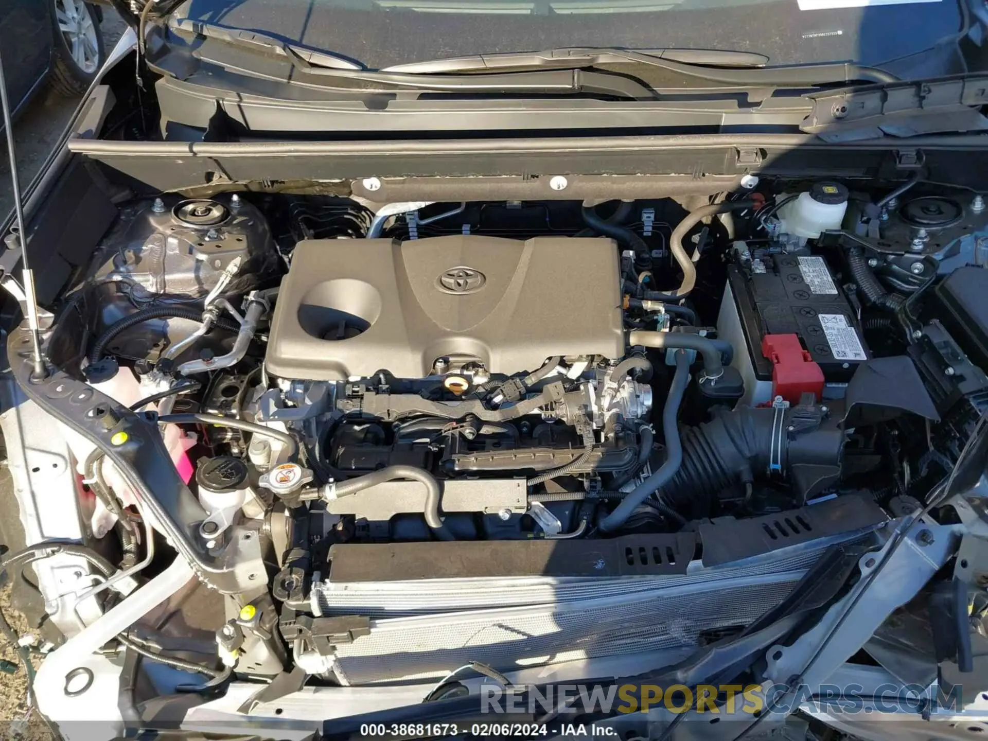 10 fotografías del automóvil dañado 2T3W1RFV0RC257829 TOYOTA RAV4 2024