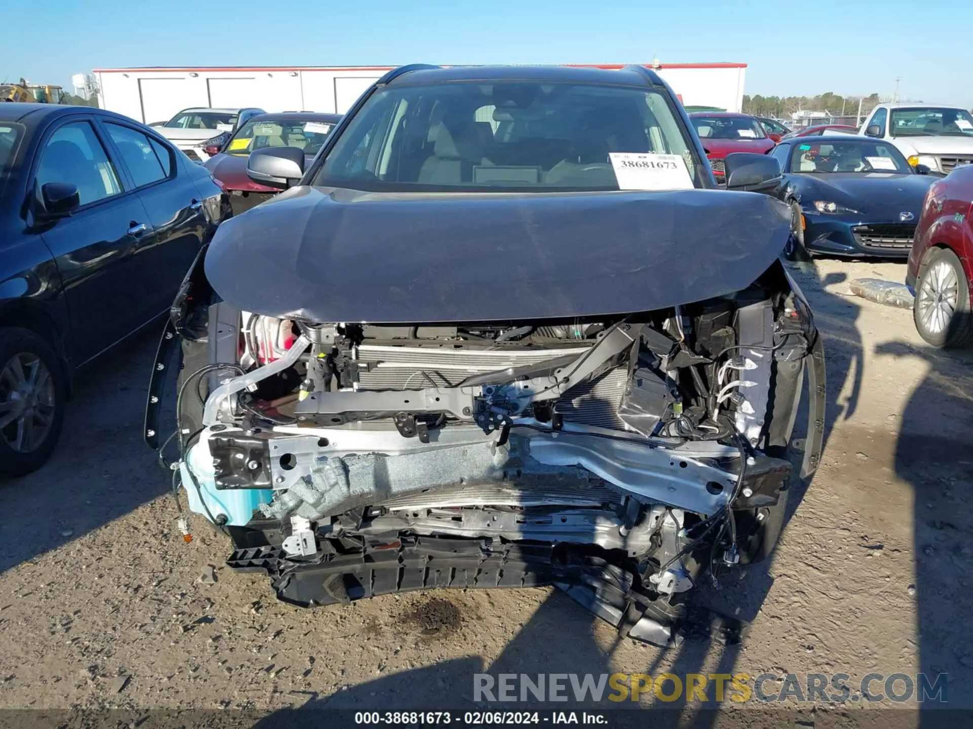 12 fotografías del automóvil dañado 2T3W1RFV0RC257829 TOYOTA RAV4 2024