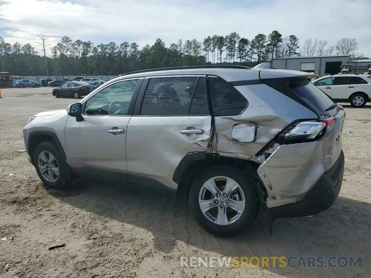 2 fotografías del automóvil dañado 2T3W1RFV0RC292693 TOYOTA RAV4 2024