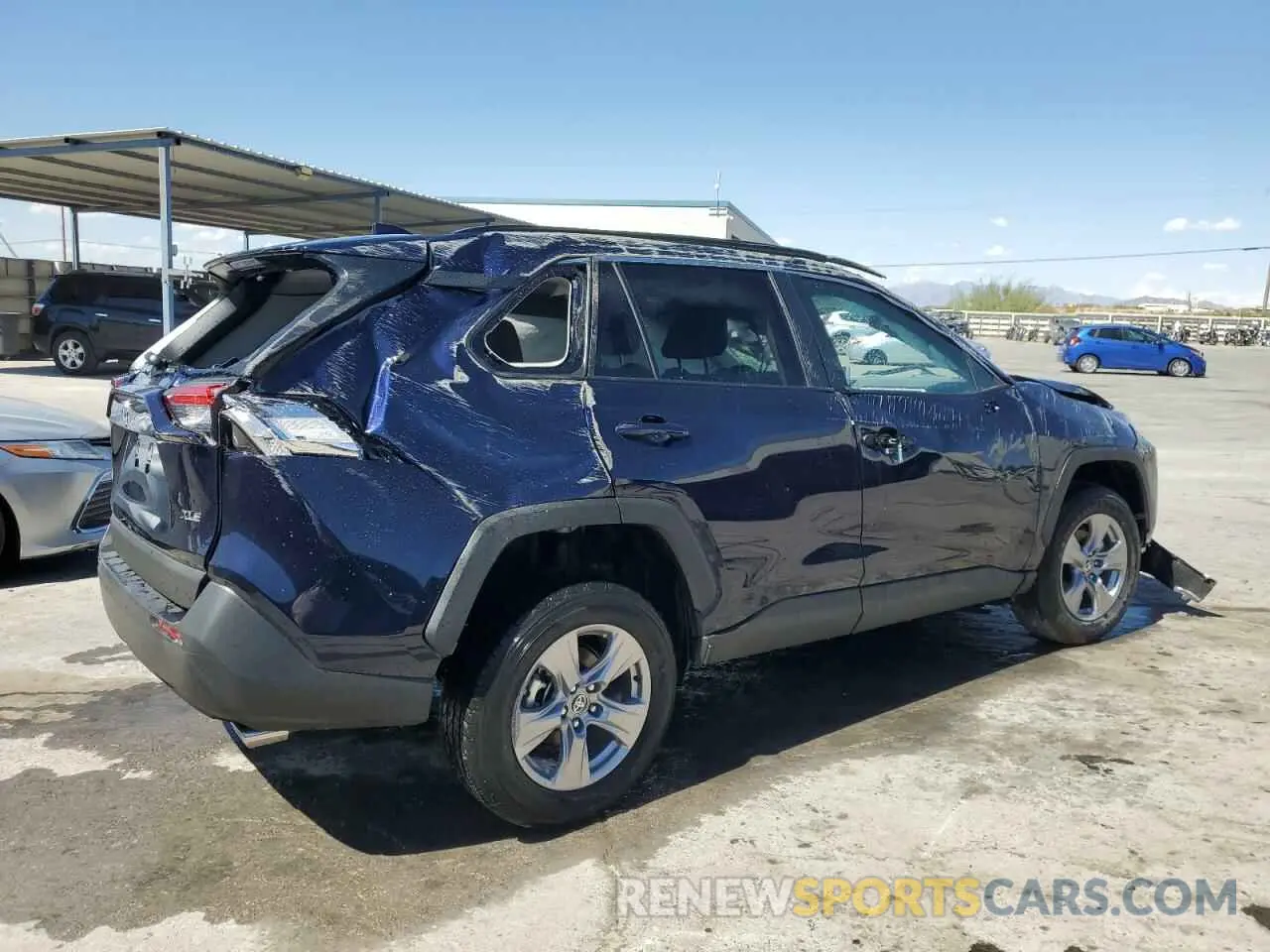 3 fotografías del automóvil dañado 2T3W1RFV0RW347853 TOYOTA RAV4 2024