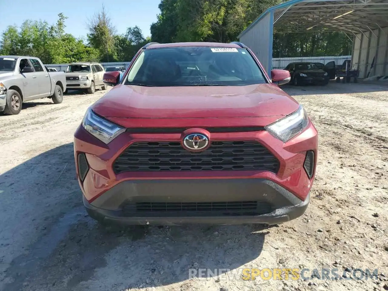 5 fotografías del automóvil dañado 2T3W1RFV0RW362868 TOYOTA RAV4 2024