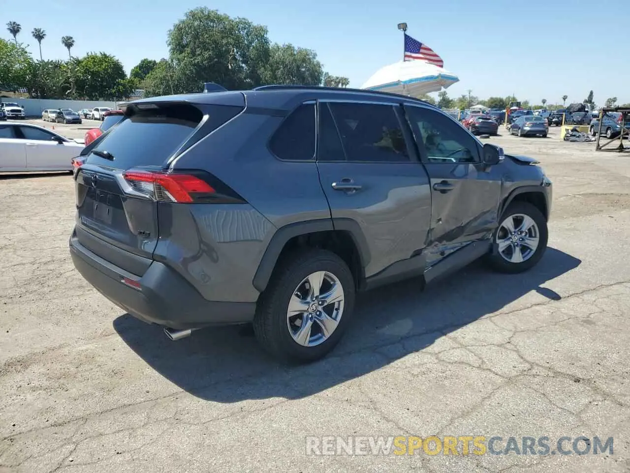 3 fotografías del automóvil dañado 2T3W1RFV0RW364474 TOYOTA RAV4 2024