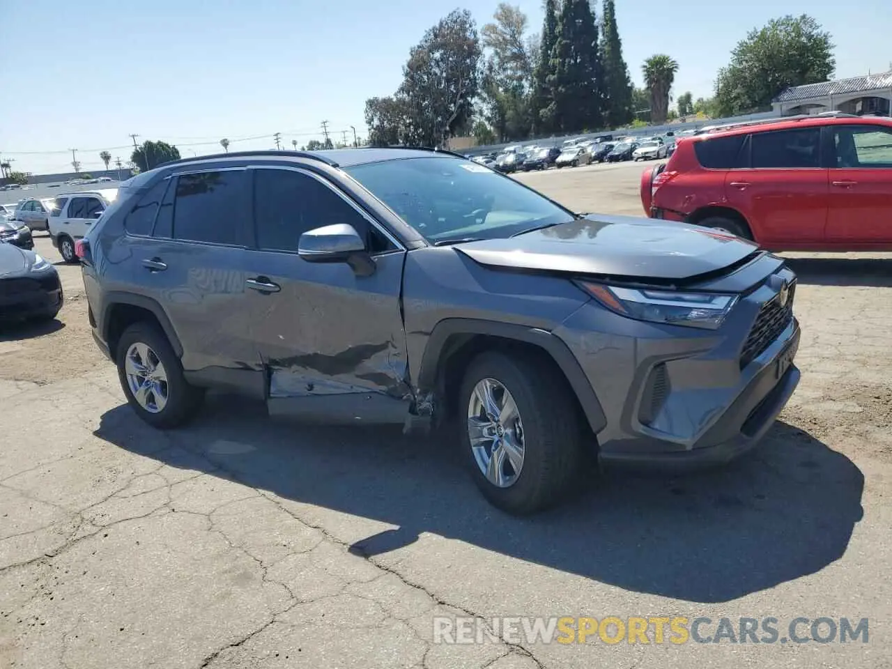 4 fotografías del automóvil dañado 2T3W1RFV0RW364474 TOYOTA RAV4 2024