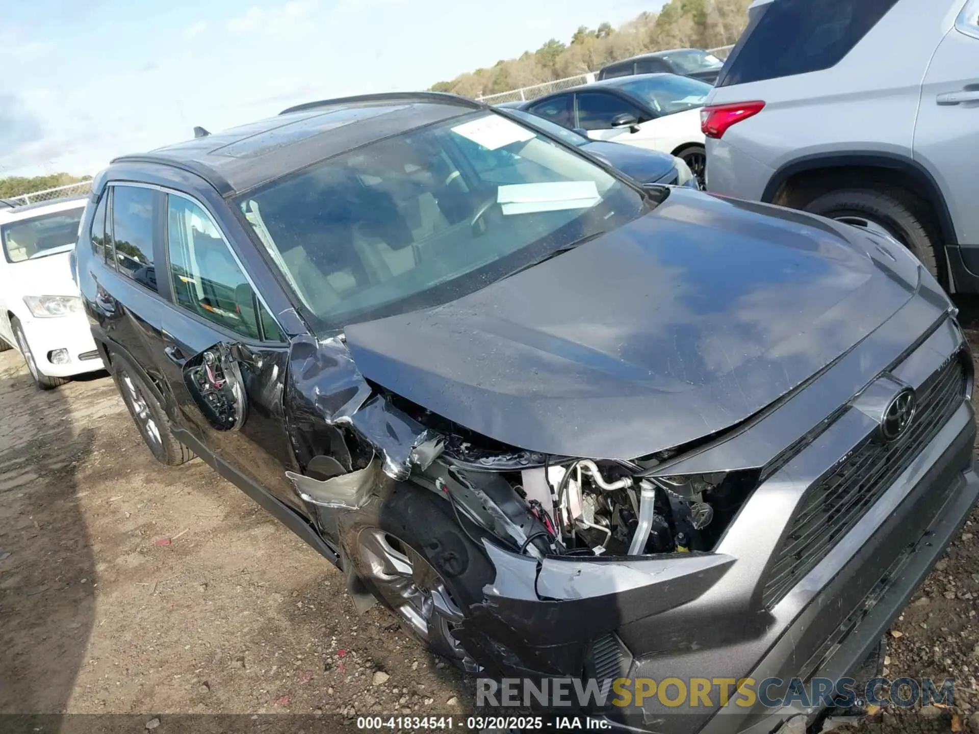 6 fotografías del automóvil dañado 2T3W1RFV1RC301935 TOYOTA RAV4 2024