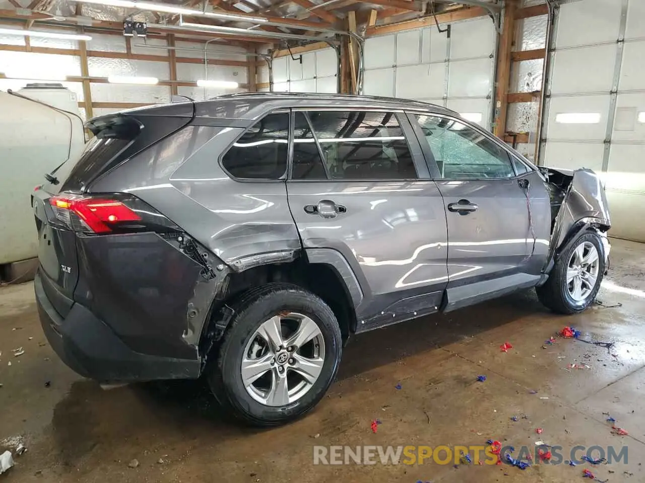 3 fotografías del automóvil dañado 2T3W1RFV1RW323349 TOYOTA RAV4 2024
