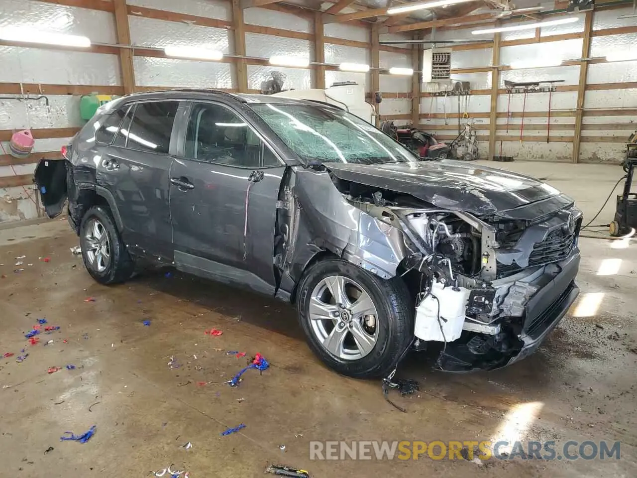 4 fotografías del automóvil dañado 2T3W1RFV1RW323349 TOYOTA RAV4 2024
