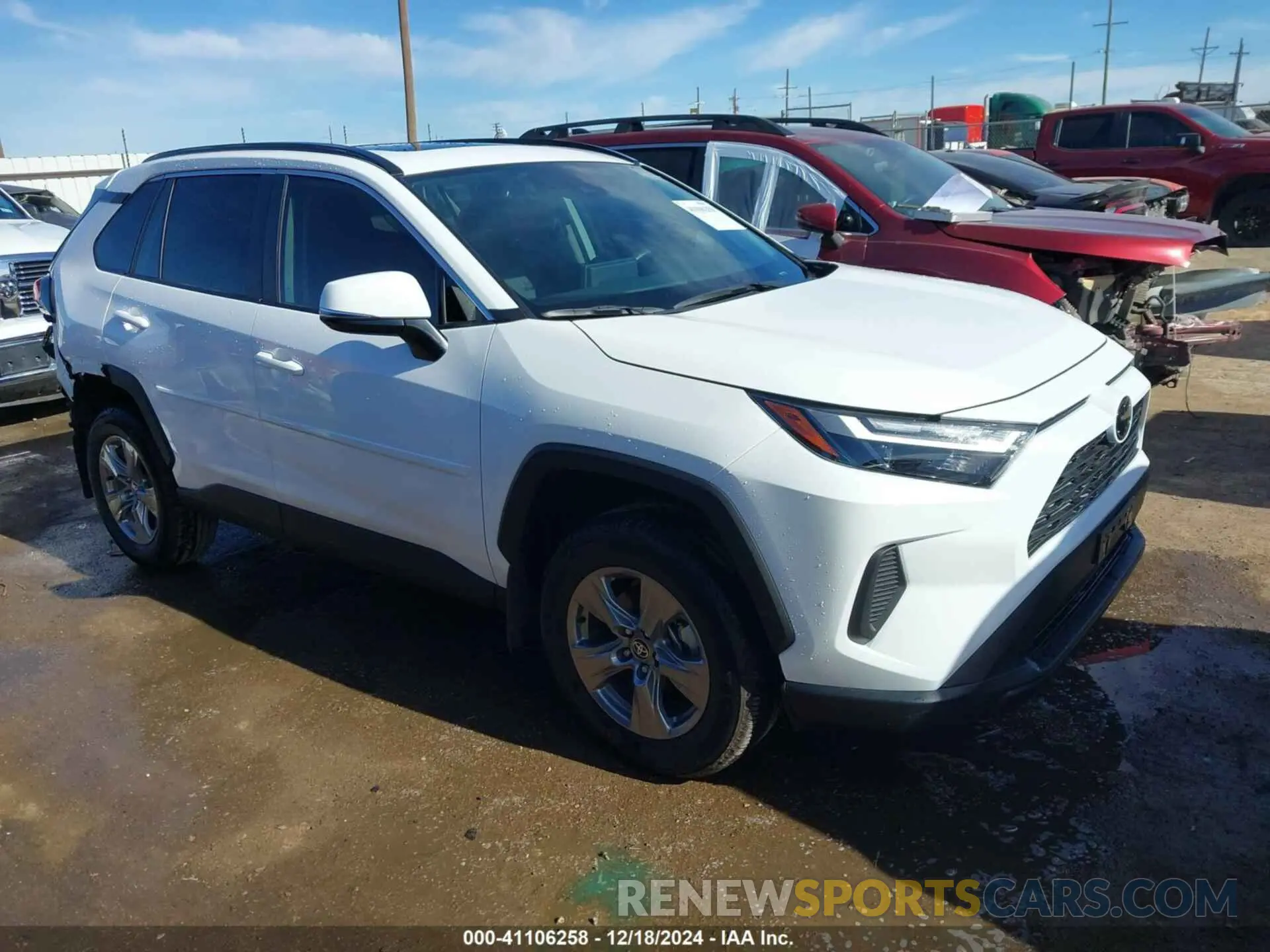 1 fotografías del automóvil dañado 2T3W1RFV1RW361146 TOYOTA RAV4 2024