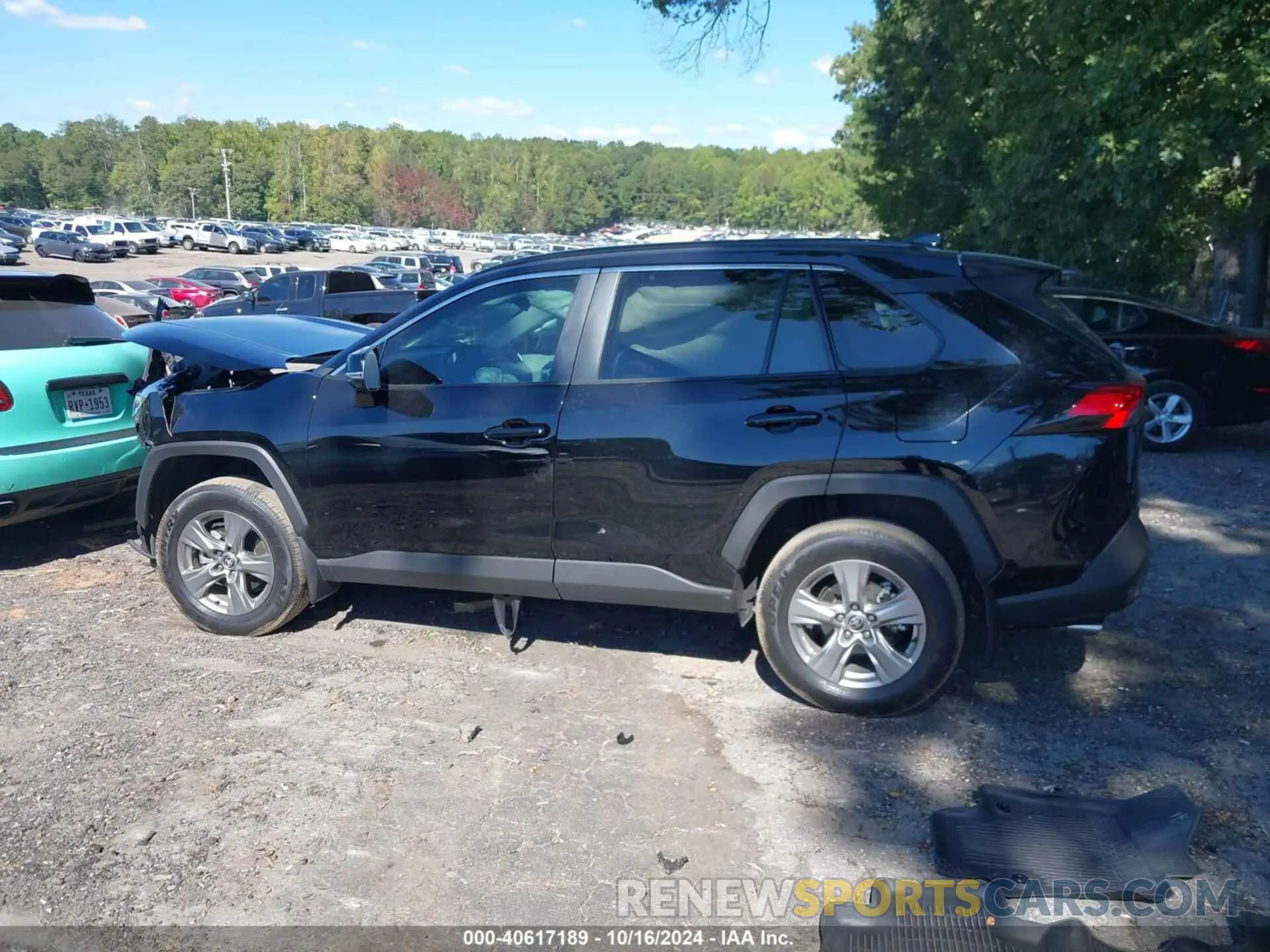 14 fotografías del automóvil dañado 2T3W1RFV2RC267391 TOYOTA RAV4 2024
