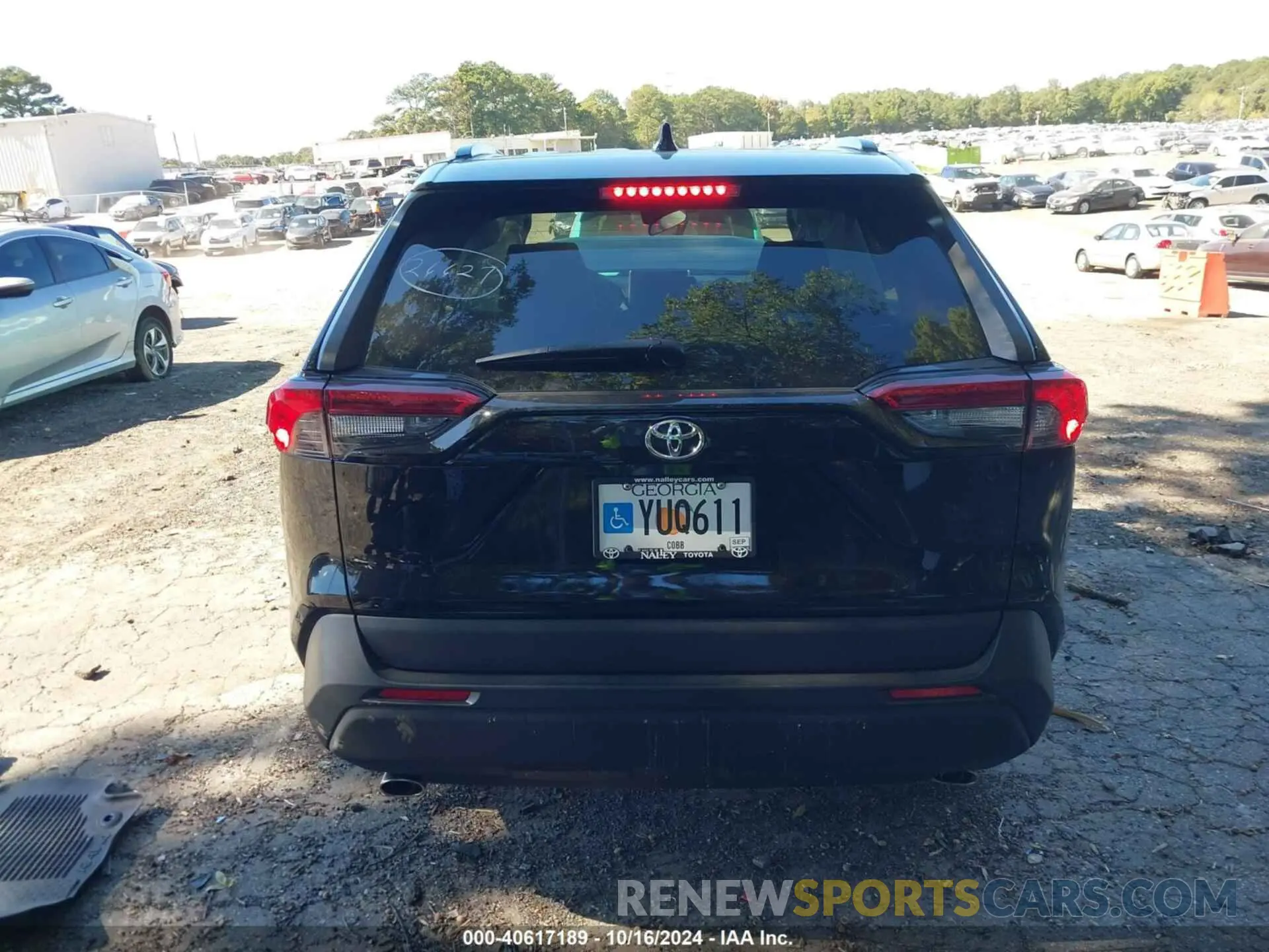 16 fotografías del automóvil dañado 2T3W1RFV2RC267391 TOYOTA RAV4 2024