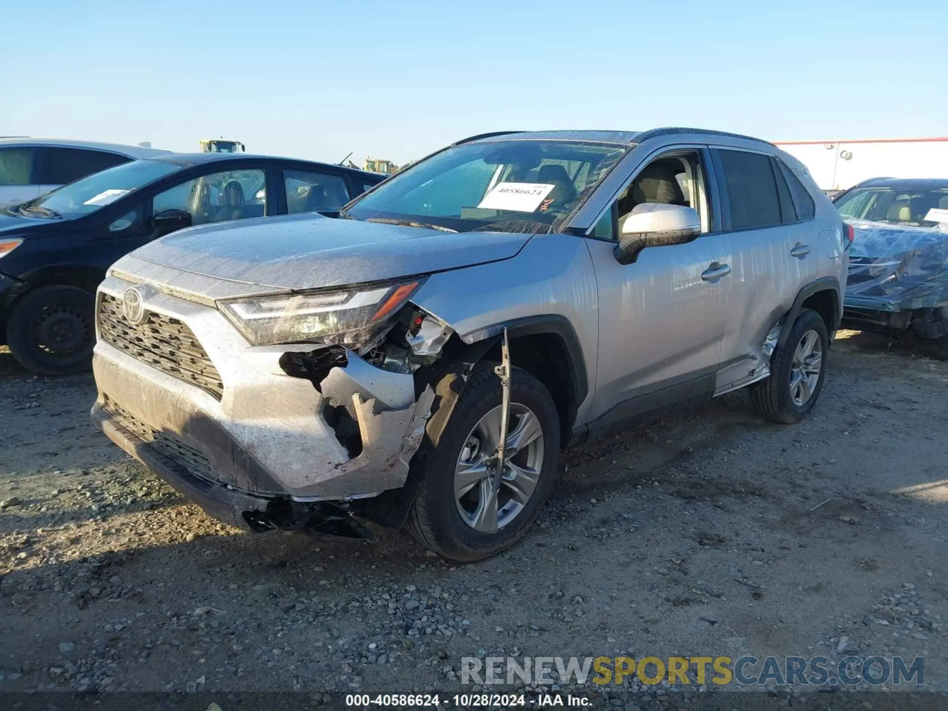 2 fotografías del automóvil dañado 2T3W1RFV2RC283865 TOYOTA RAV4 2024