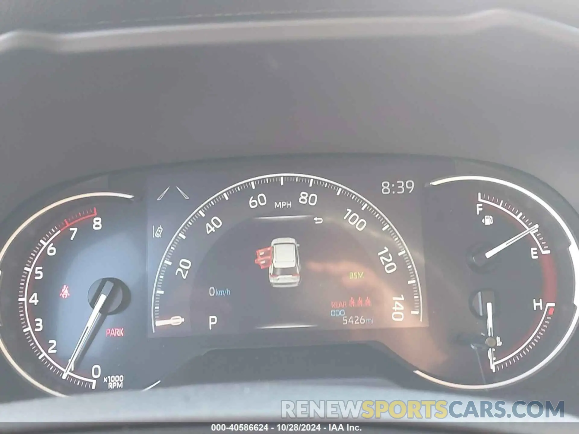 7 fotografías del automóvil dañado 2T3W1RFV2RC283865 TOYOTA RAV4 2024