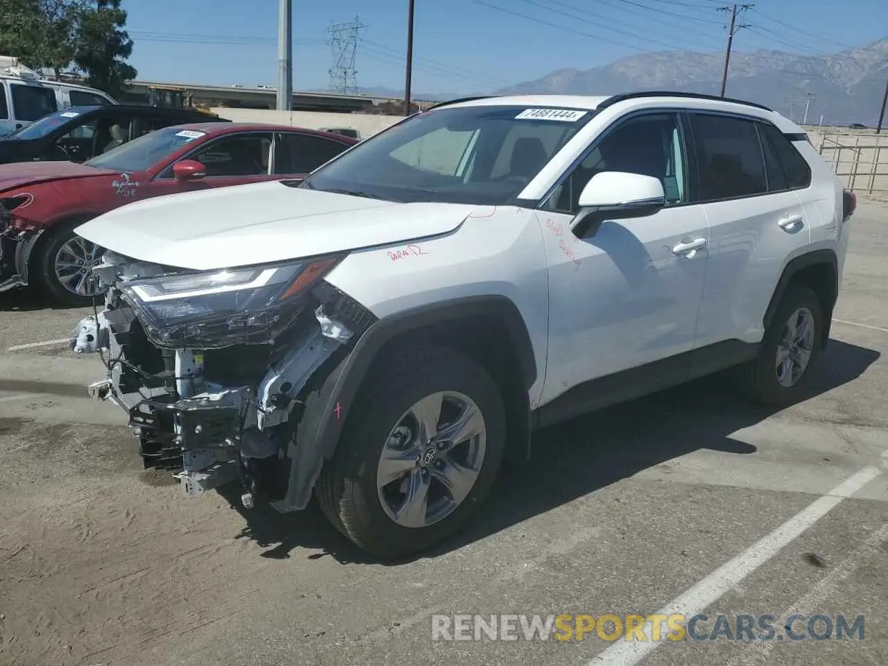 1 fotografías del automóvil dañado 2T3W1RFV2RC287026 TOYOTA RAV4 2024