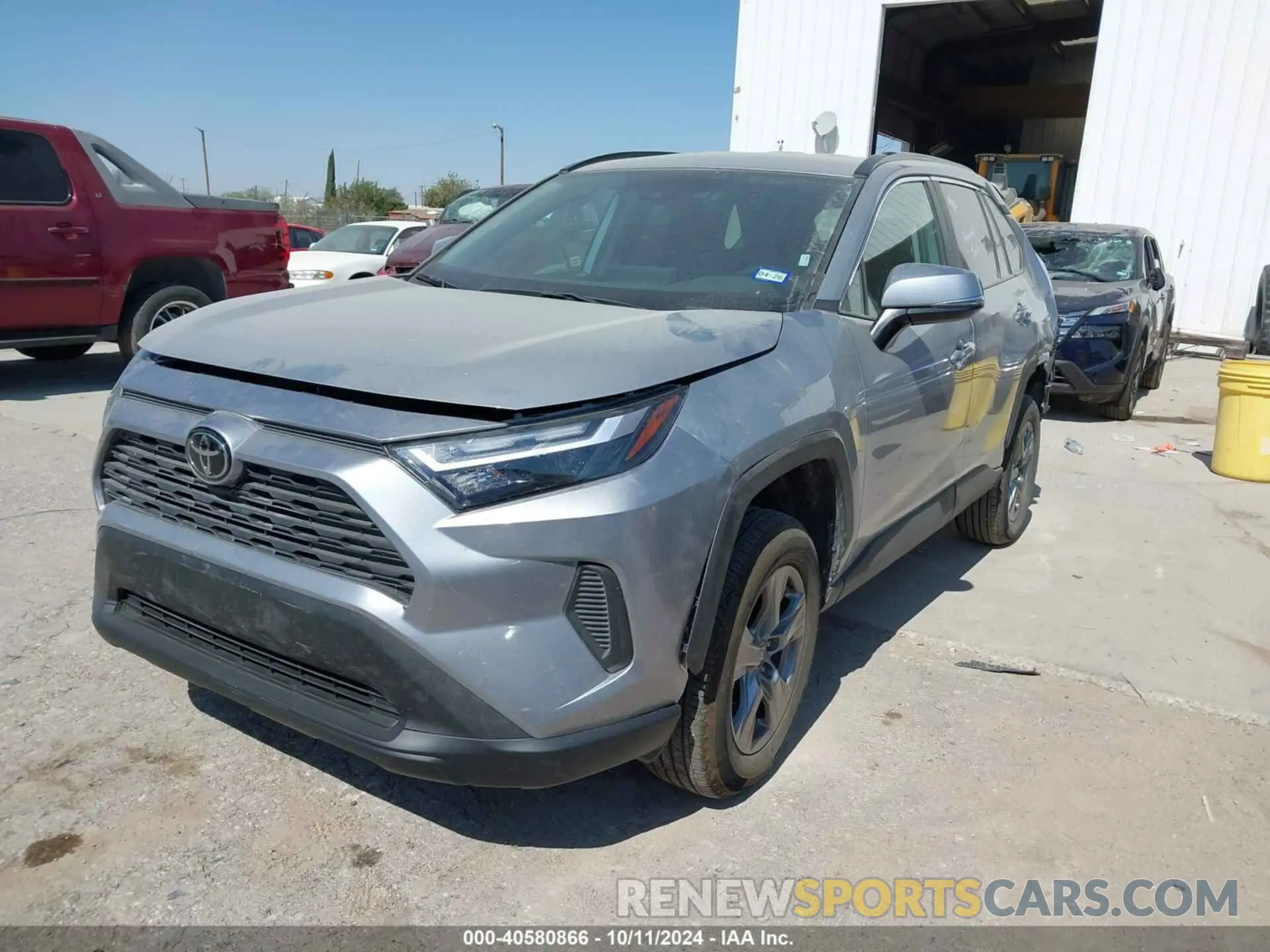 2 fotografías del automóvil dañado 2T3W1RFV2RW333517 TOYOTA RAV4 2024