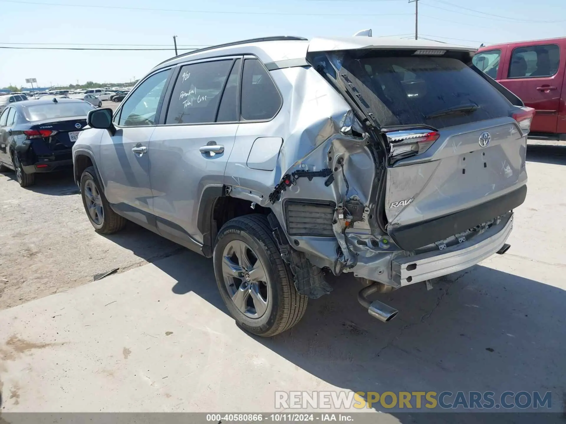 3 fotografías del automóvil dañado 2T3W1RFV2RW333517 TOYOTA RAV4 2024