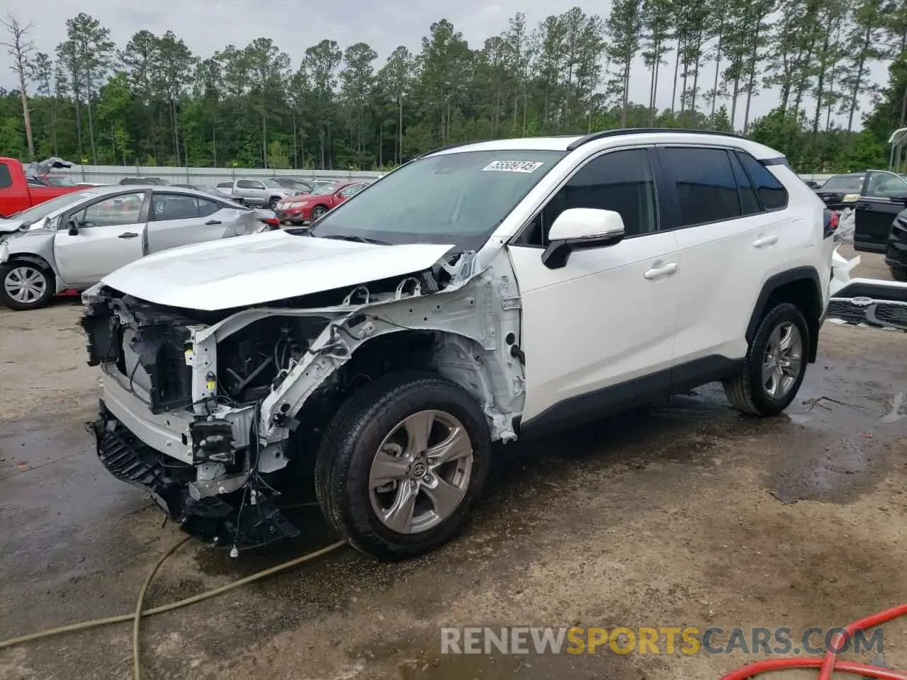 1 fotografías del automóvil dañado 2T3W1RFV3RC303184 TOYOTA RAV4 2024