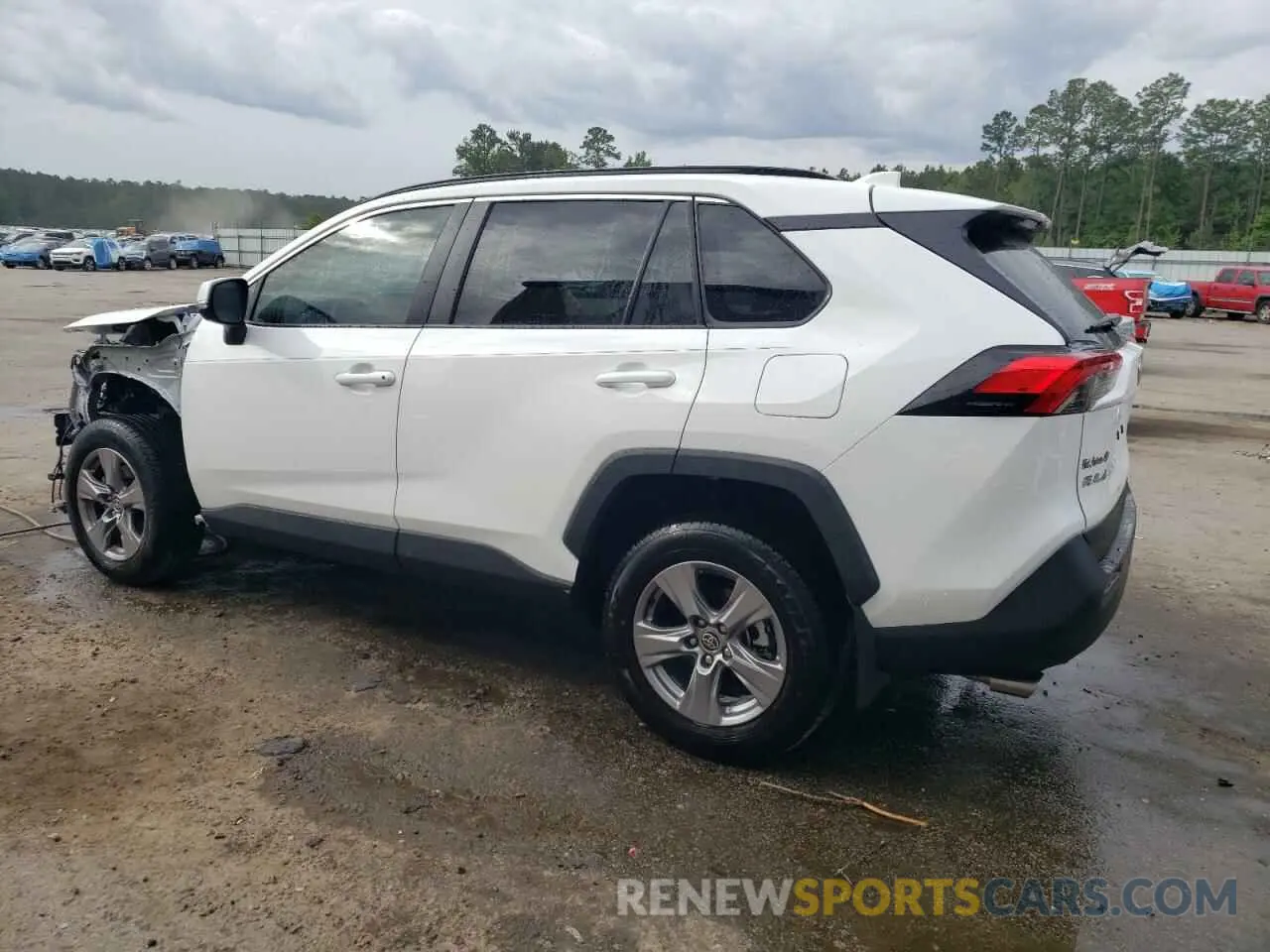 2 fotografías del automóvil dañado 2T3W1RFV3RC303184 TOYOTA RAV4 2024