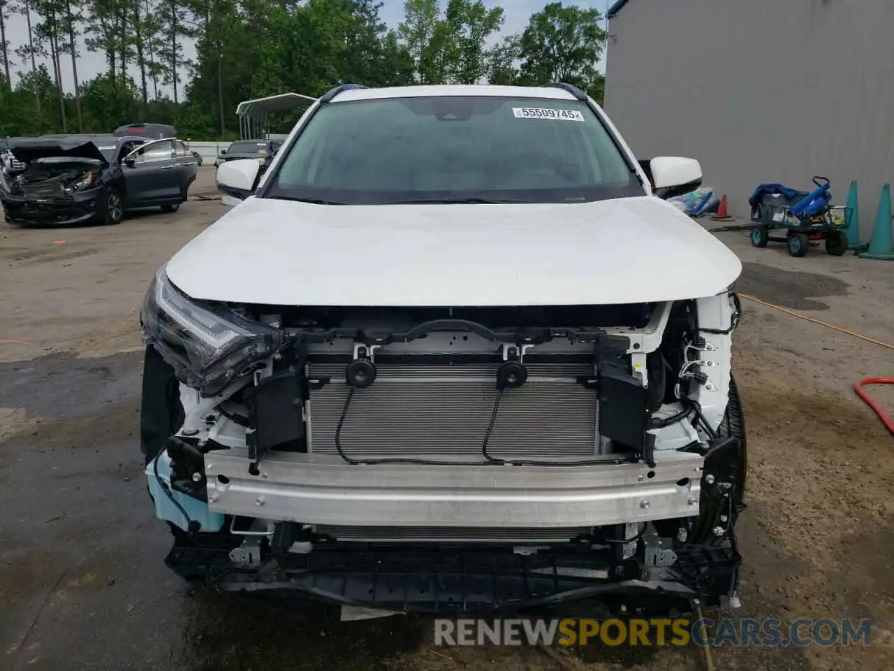 5 fotografías del automóvil dañado 2T3W1RFV3RC303184 TOYOTA RAV4 2024