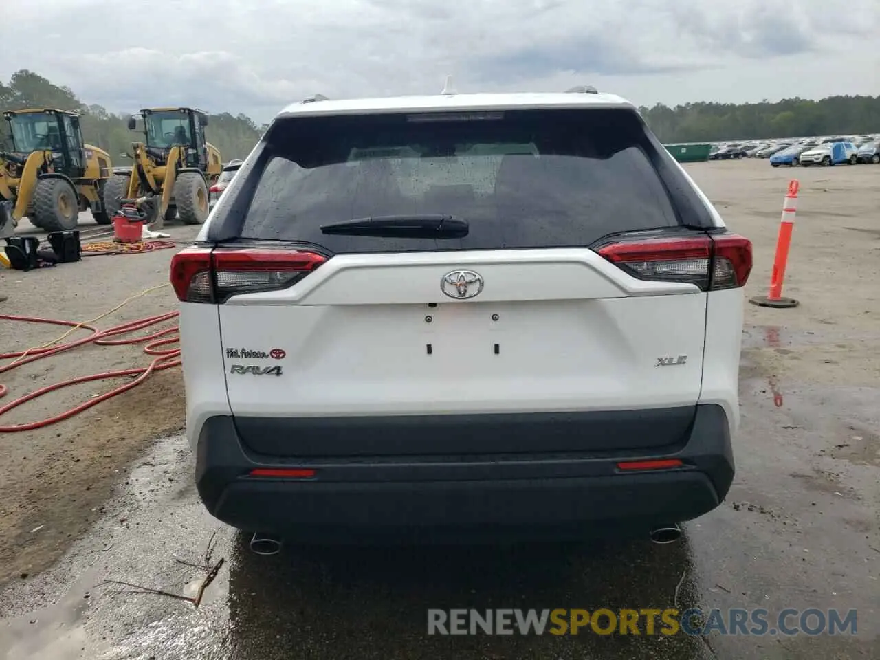 6 fotografías del automóvil dañado 2T3W1RFV3RC303184 TOYOTA RAV4 2024