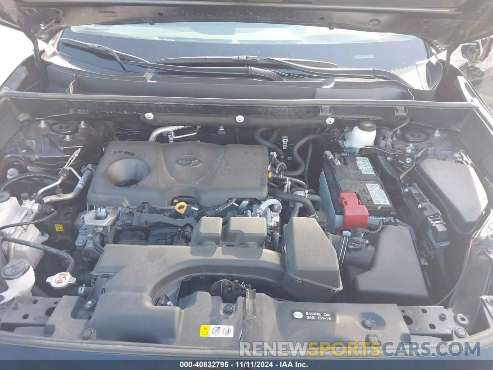 10 fotografías del automóvil dañado 2T3W1RFV3RW305192 TOYOTA RAV4 2024