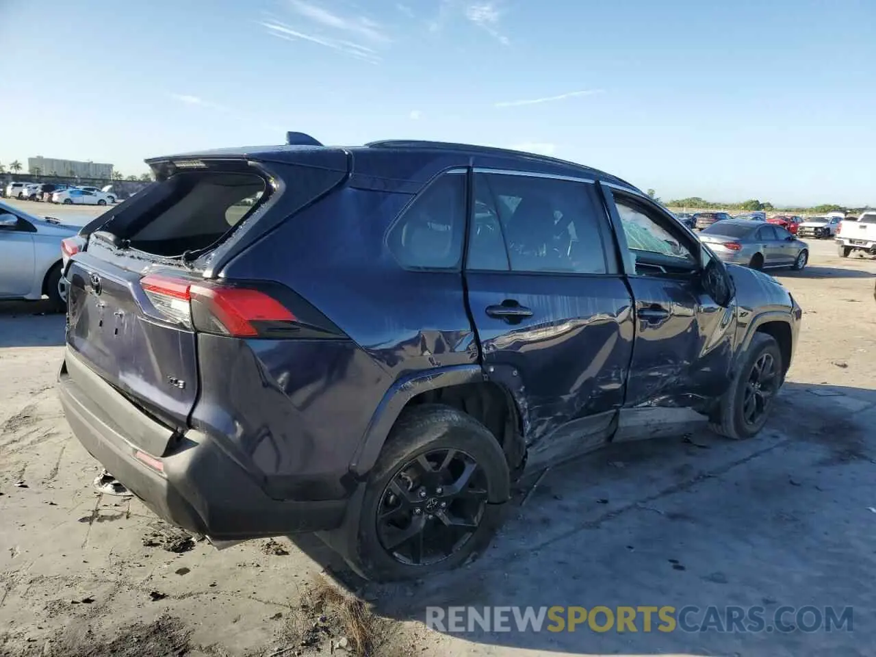 3 fotografías del automóvil dañado 2T3W1RFV3RW314202 TOYOTA RAV4 2024