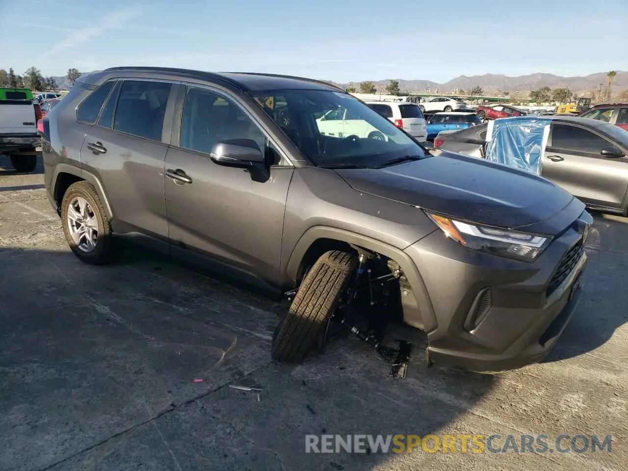4 fotografías del automóvil dañado 2T3W1RFV3RW362430 TOYOTA RAV4 2024