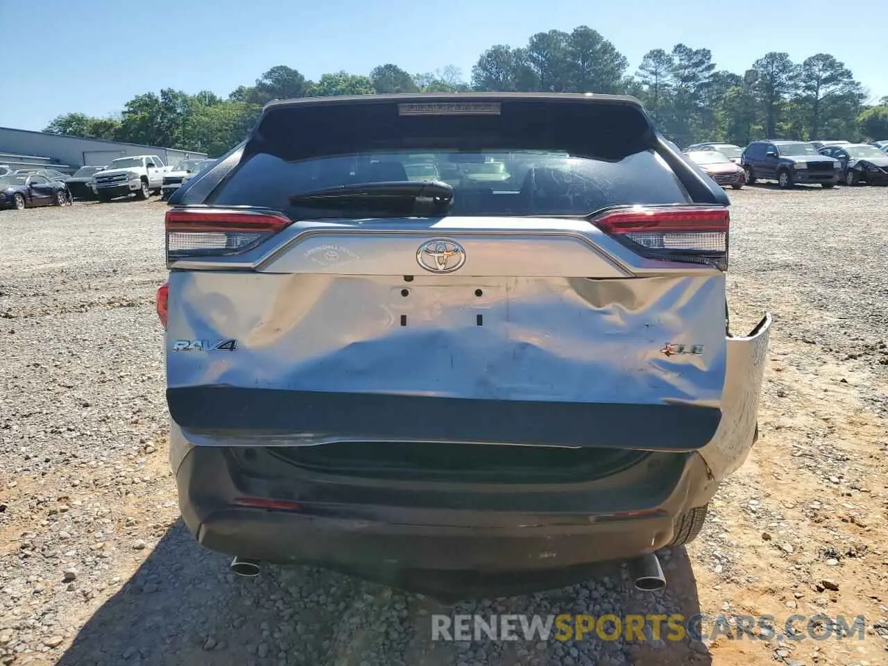 6 fotografías del automóvil dañado 2T3W1RFV4RW307663 TOYOTA RAV4 2024
