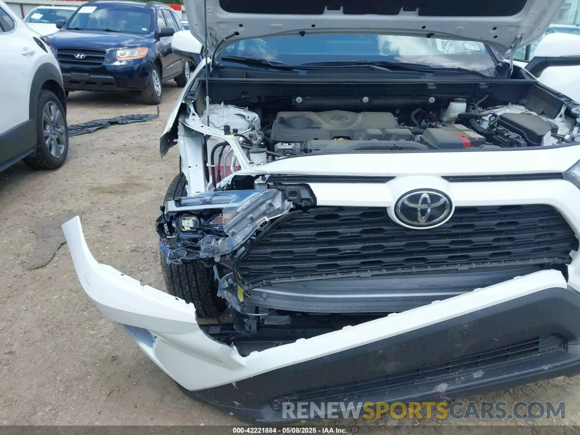 6 fotografías del automóvil dañado 2T3W1RFV4RW329100 TOYOTA RAV4 2024