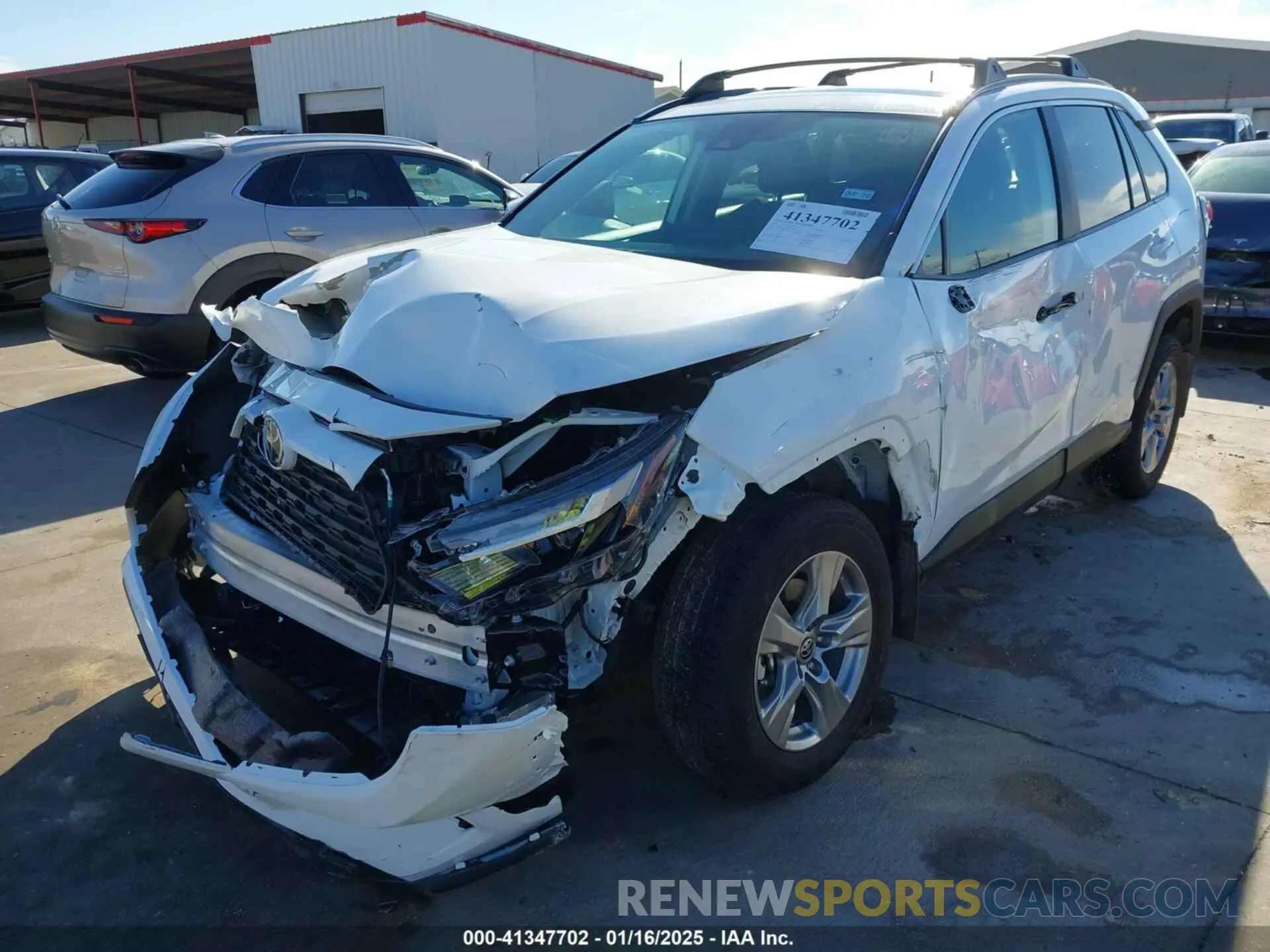 6 fotografías del automóvil dañado 2T3W1RFV4RW350304 TOYOTA RAV4 2024