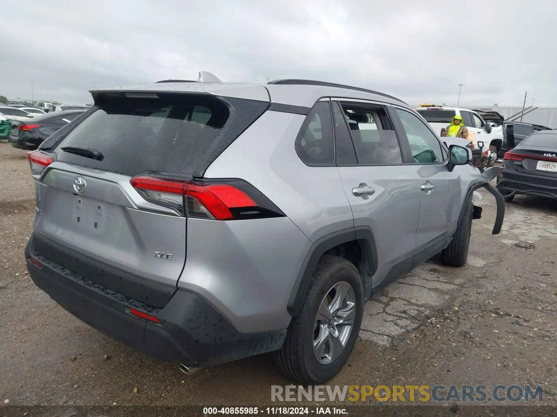 4 fotografías del automóvil dañado 2T3W1RFV5RC287053 TOYOTA RAV4 2024