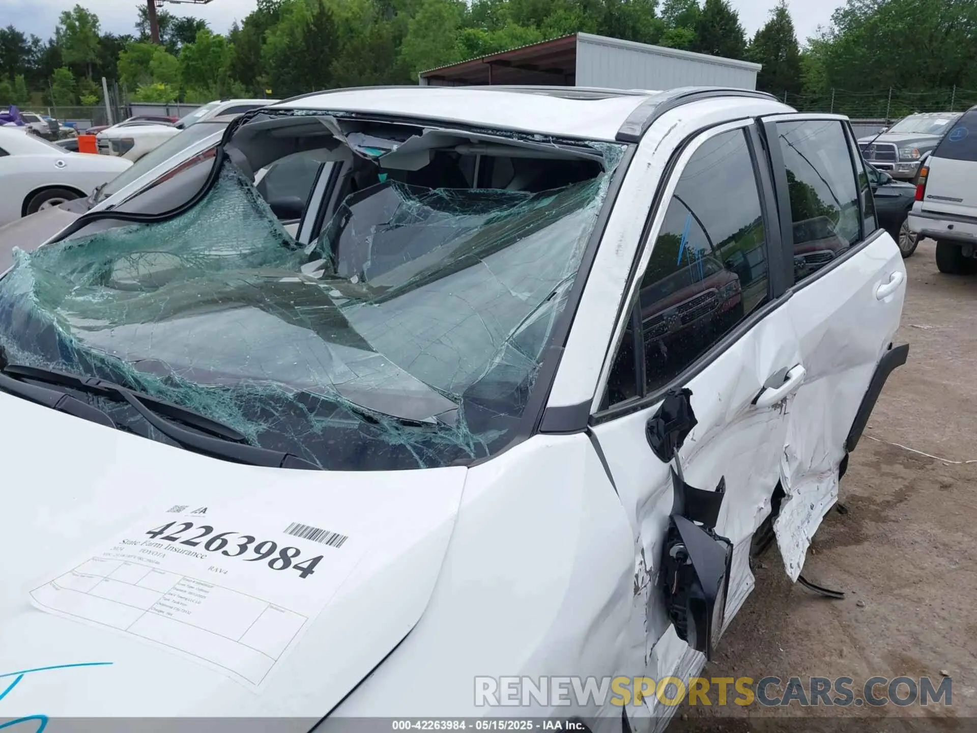 6 fotografías del automóvil dañado 2T3W1RFV5RC290146 TOYOTA RAV4 2024