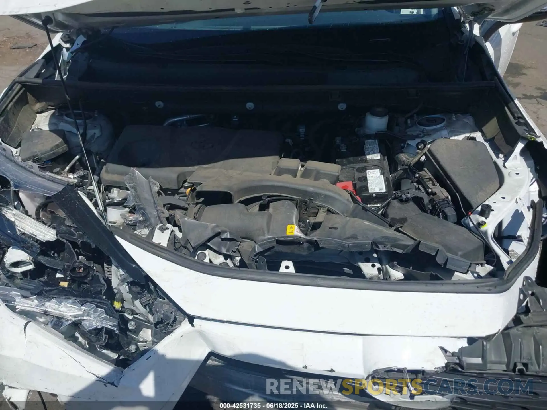 10 fotografías del automóvil dañado 2T3W1RFV5RW304139 TOYOTA RAV4 2024