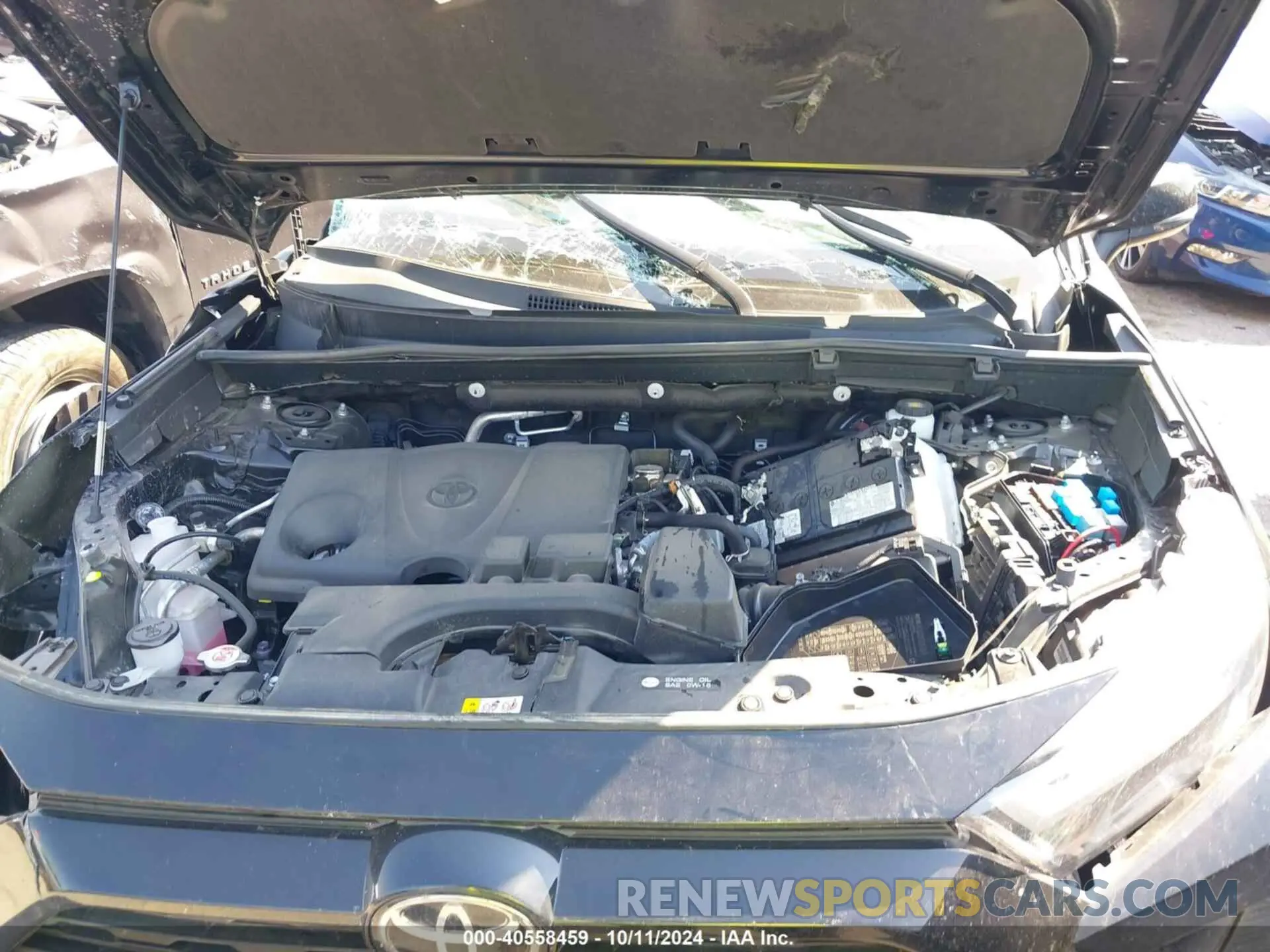 10 fotografías del automóvil dañado 2T3W1RFV6RC252909 TOYOTA RAV4 2024