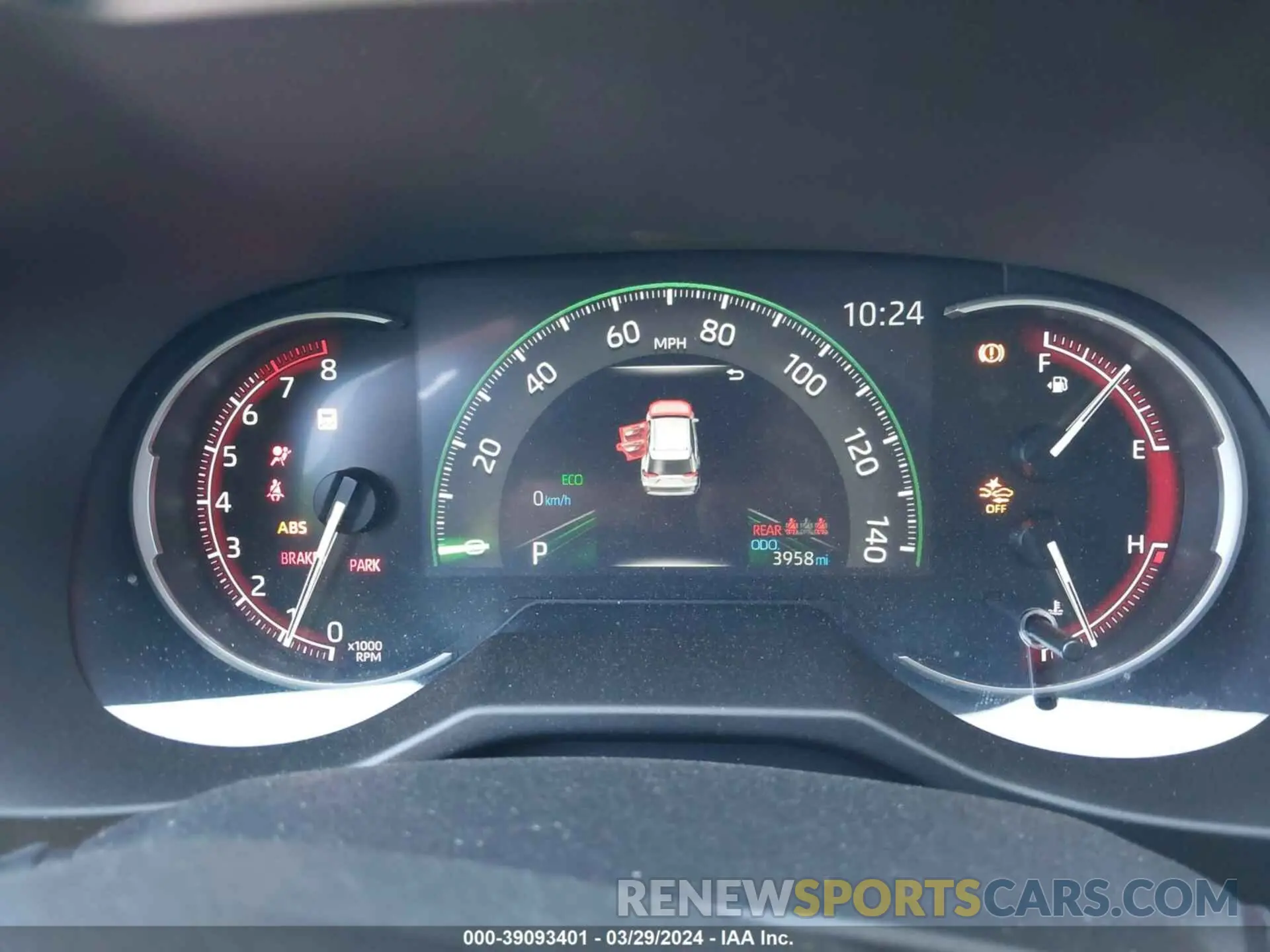 7 fotografías del automóvil dañado 2T3W1RFV6RC268656 TOYOTA RAV4 2024