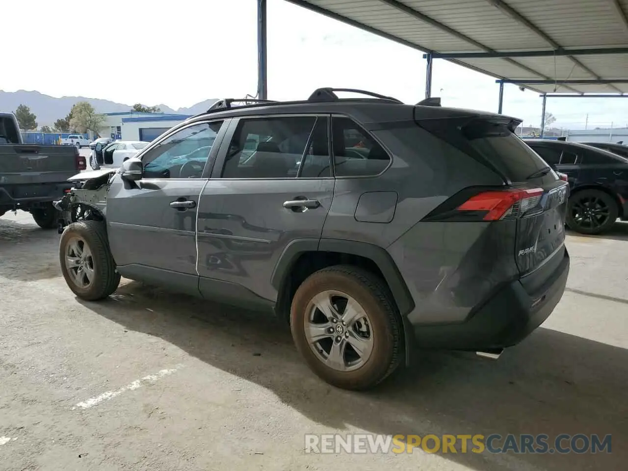 2 fotografías del automóvil dañado 2T3W1RFV6RC276711 TOYOTA RAV4 2024