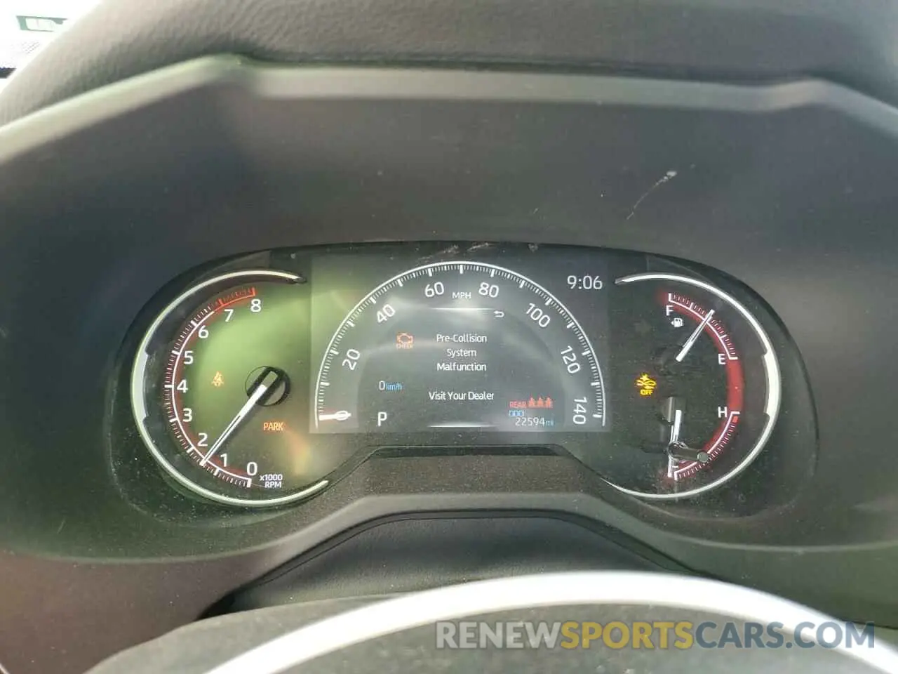 9 fotografías del automóvil dañado 2T3W1RFV6RC276711 TOYOTA RAV4 2024