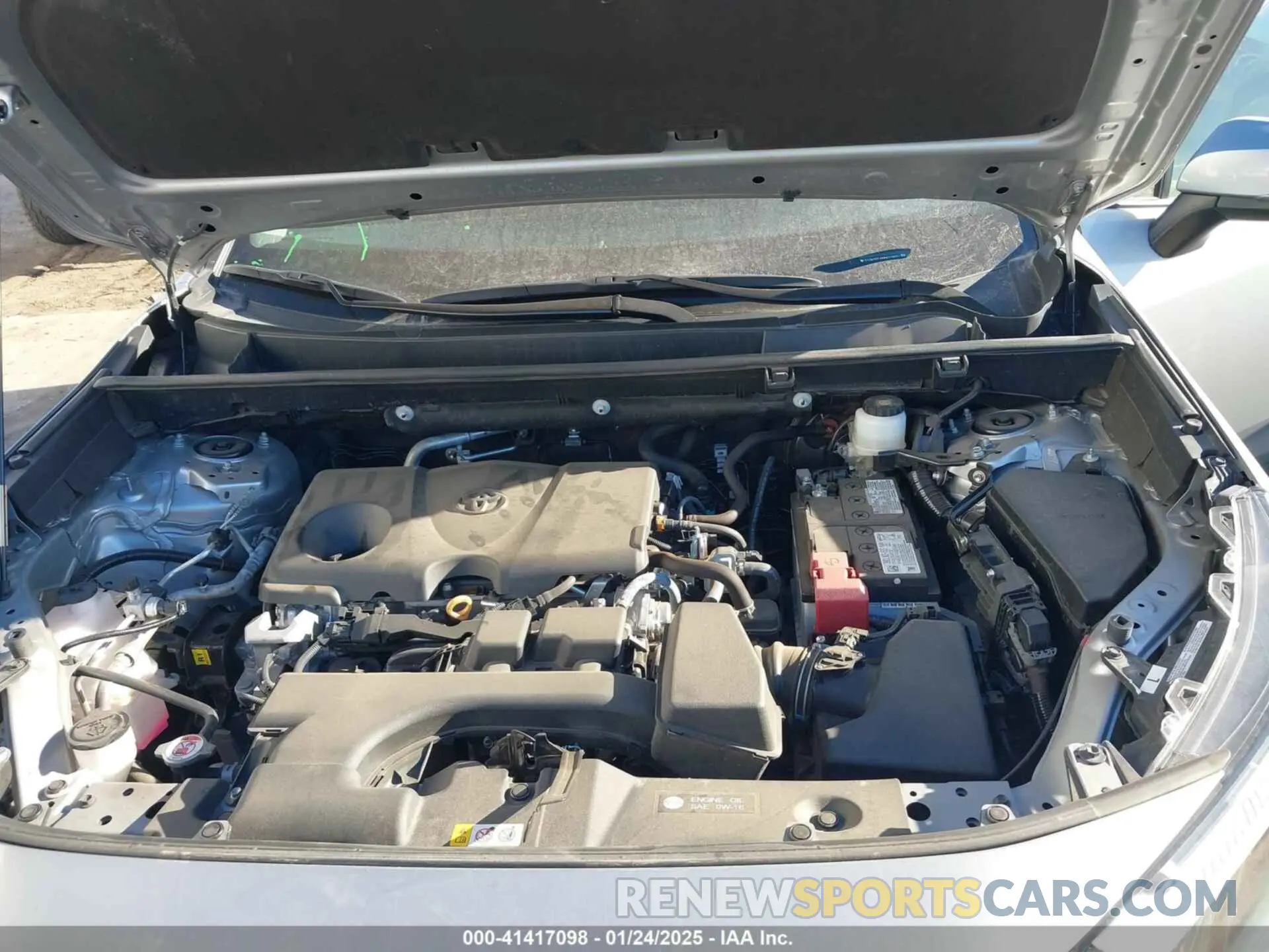 10 fotografías del automóvil dañado 2T3W1RFV6RW319653 TOYOTA RAV4 2024