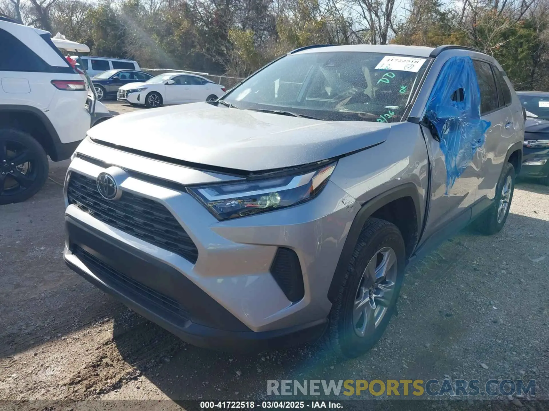 2 fotografías del automóvil dañado 2T3W1RFV6RW333987 TOYOTA RAV4 2024