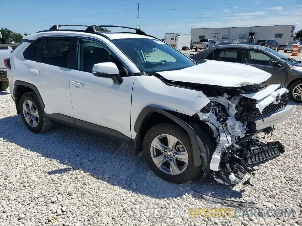 4 fotografías del automóvil dañado 2T3W1RFV6RW343497 TOYOTA RAV4 2024