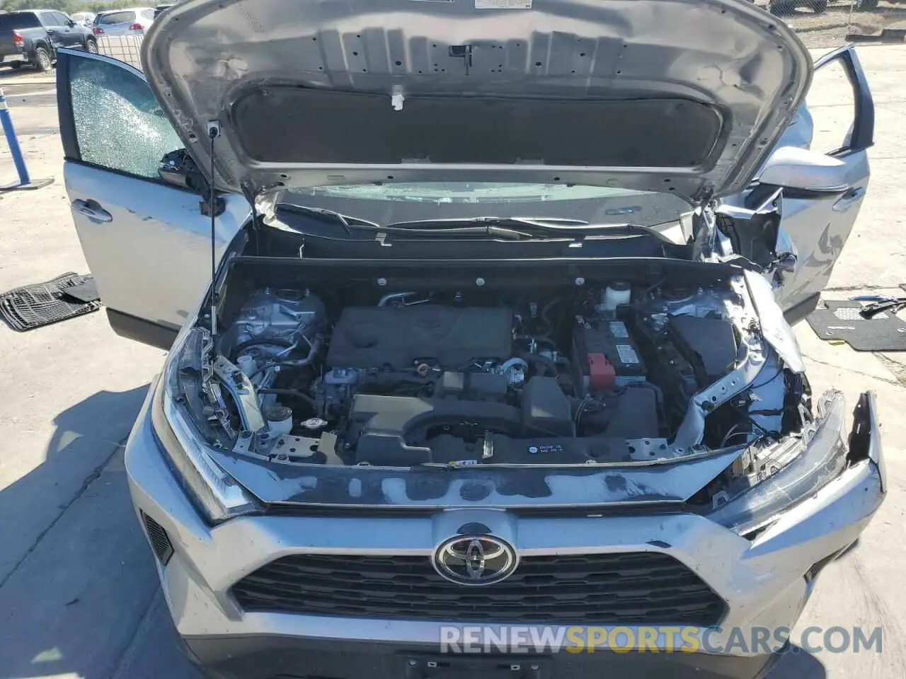 12 fotografías del automóvil dañado 2T3W1RFV7RC257889 TOYOTA RAV4 2024