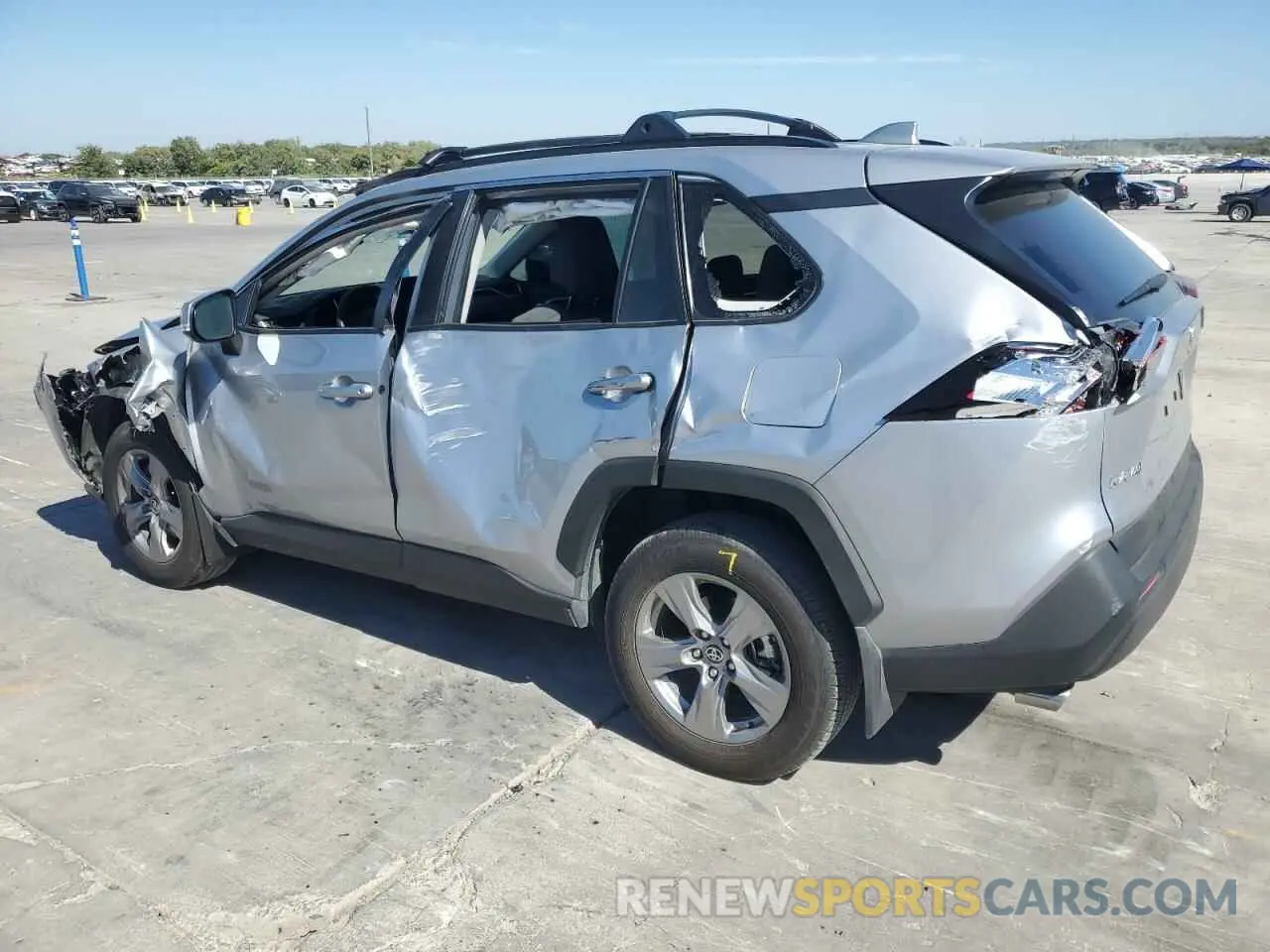 2 fotografías del automóvil dañado 2T3W1RFV7RC257889 TOYOTA RAV4 2024