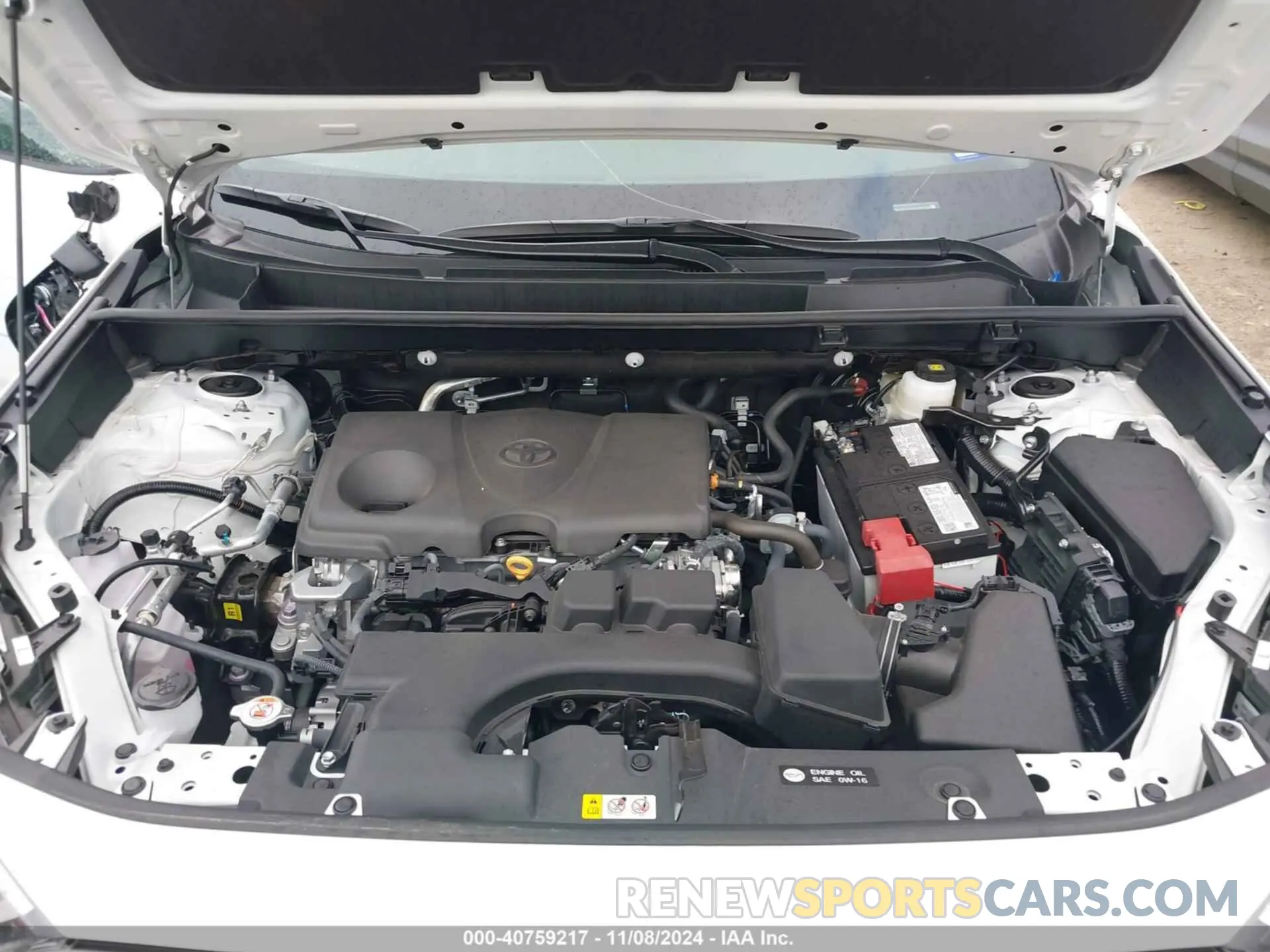 10 fotografías del automóvil dañado 2T3W1RFV7RC284414 TOYOTA RAV4 2024