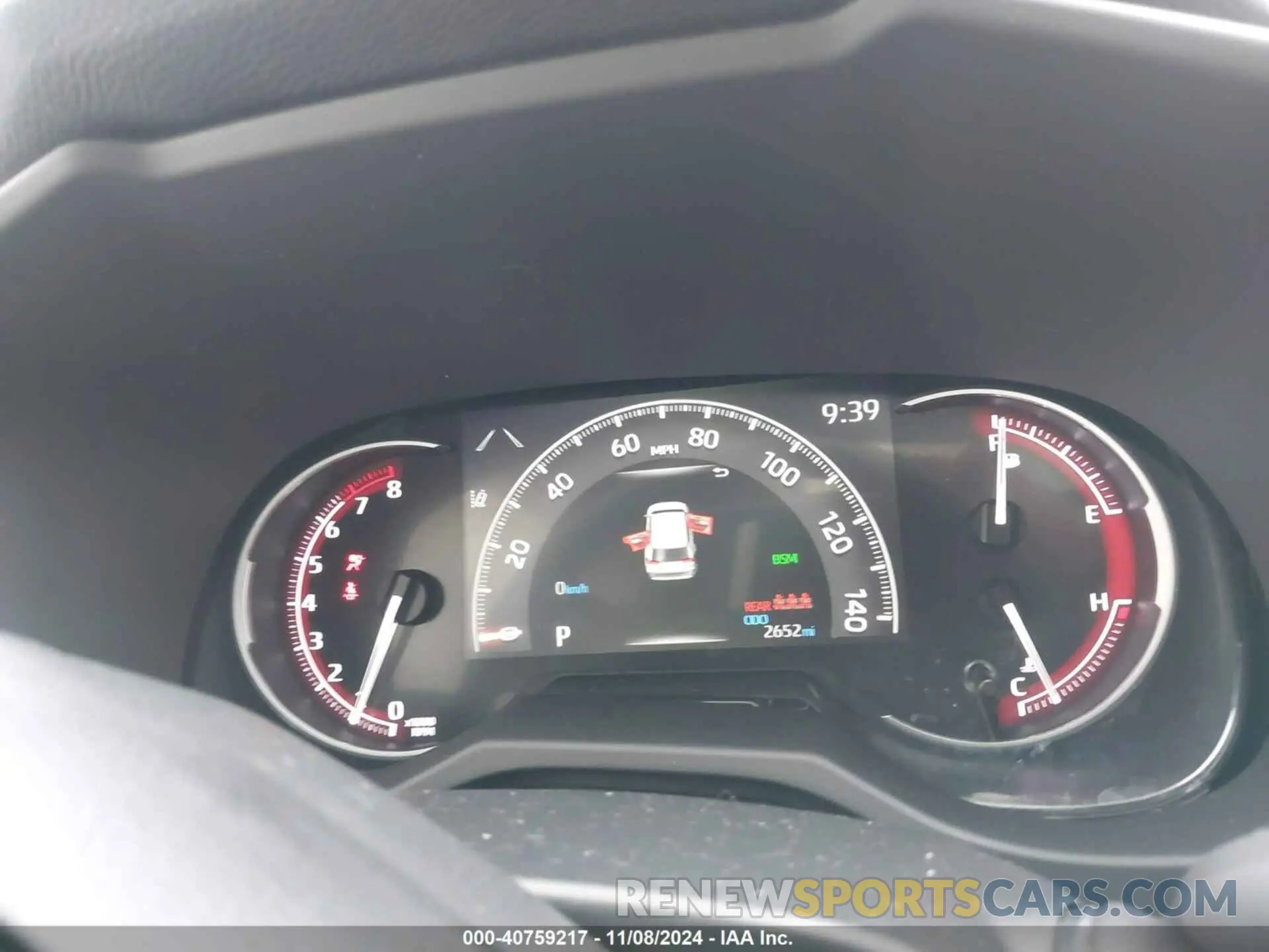 7 fotografías del automóvil dañado 2T3W1RFV7RC284414 TOYOTA RAV4 2024