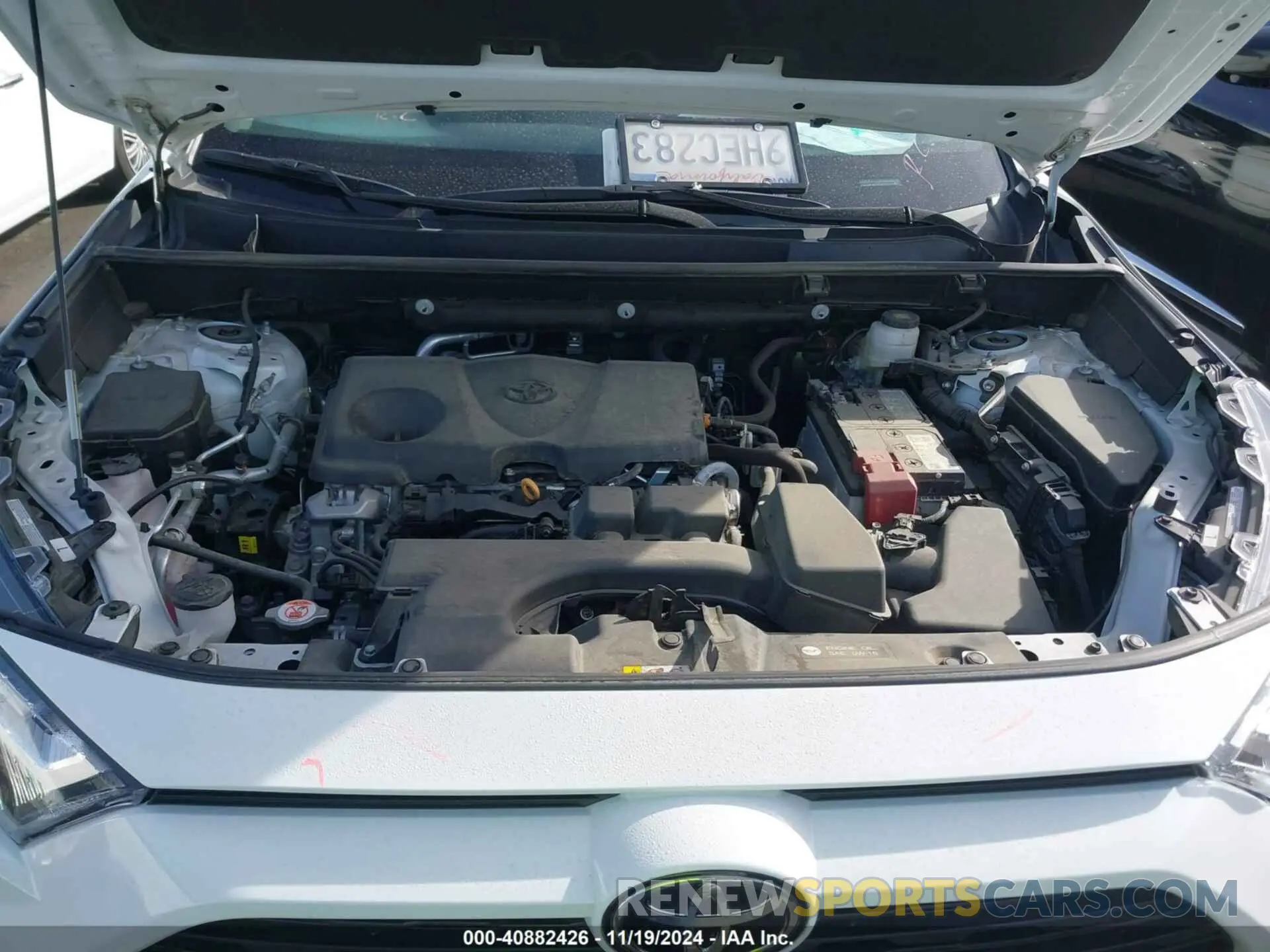 10 fotografías del automóvil dañado 2T3W1RFV7RW301212 TOYOTA RAV4 2024